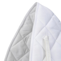 Tapis de selle Comfort Lite Shires Arma Blanc