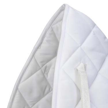 Tapis de selle Comfort Lite Shires Arma Blanc