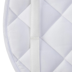Tapis de selle Comfort Lite Shires Arma Blanc