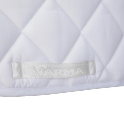 Tapis de selle Comfort Lite Shires Arma Blanc