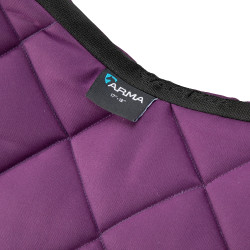 Tapis de selle Comfort Lite Shires Arma Prune Violet Tapis de selle Comfort Lite Shires Arma Prune Violet