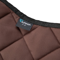 Tapis de selle Comfort Lite Shires Arma Marron Tapis de selle Comfort Lite Shires Arma Marron