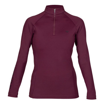 Sous-couche Eltar jeune cavalier Shires Aubrion Noir cerise