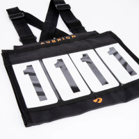 Set de dossards Shires Aubrion Noir Set de dossards Shires Aubrion Noir
