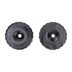 Rondelles de mors silicone équitation – Shires ergonomiques