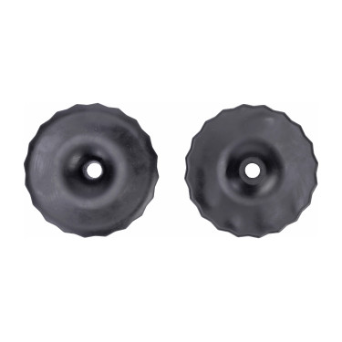 Rondelles de mors silicone équitation – Shires ergonomiques