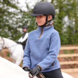 Pull polaire équitation enfant 1/2 zip Aubrion Shires Pull polaire équitation enfant 1/2 zip Aubrion Shires