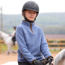 Pull polaire équitation enfant 1/2 zip Aubrion Shires Pull polaire équitation enfant 1/2 zip Aubrion Shires