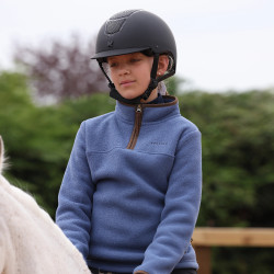 Pull polaire équitation enfant 1/2 zip Aubrion Shires Pull polaire équitation enfant 1/2 zip Aubrion Shires