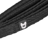 Laisse en sangle matelassée Shires Digby & Fox Noir Laisse en sangle matelassée Shires Digby & Fox Noir
