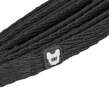 Laisse en sangle matelassée Shires Digby & Fox Noir Laisse en sangle matelassée Shires Digby & Fox Noir