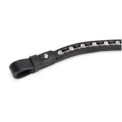 Frontal d’équitation strass noir Shires Velociti GARA