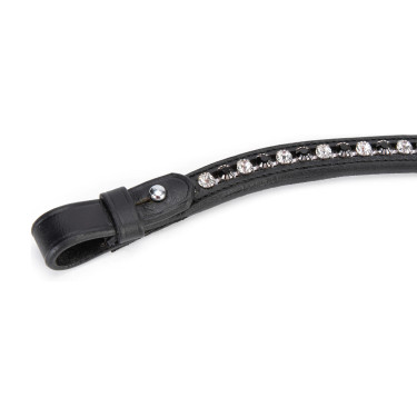 Frontal d’équitation strass noir Shires Velociti GARA