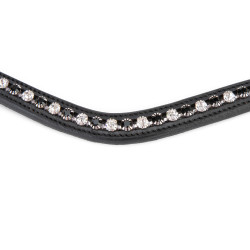 Frontal d’équitation strass noir Shires Velociti GARA
