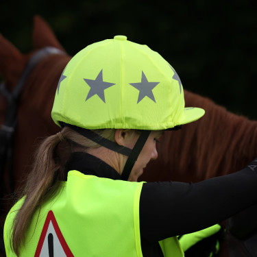 Toque Shires Equi-Flector® Jaune vif