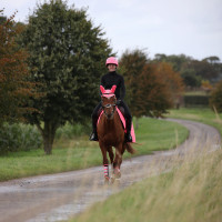 Toque Shires Equi-Flector® Rose vif