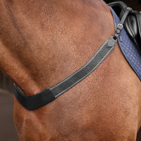 Bricole élastique Shires Velociti Rapida Noir