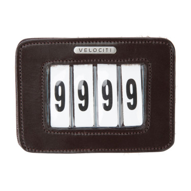 Porte-numéro de tapis x4 Shires Velociti Havane Marron Porte-numéro de tapis x4 Shires Velociti Havane Marron