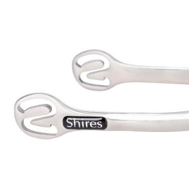 Éperons à molette à bille Shires Acier inox Argent Éperons à molette à bille Shires Acier inox Argent