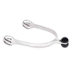 Éperons équitation boule plastique Shires inox 25 mm Éperons équitation boule plastique Shires inox 25 mm