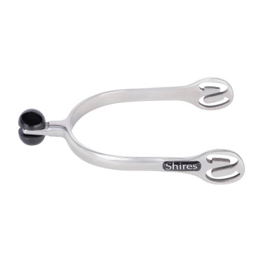 Éperons équitation boule plastique Shires inox 25 mm Éperons équitation boule plastique Shires inox 25 mm