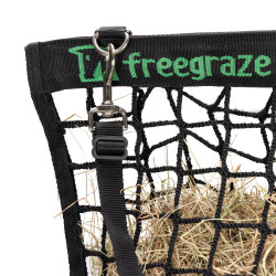 Filet à foin Deluxe Shires FreeGraze Noir