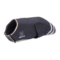 Manteau imperméable pour chien Shires Digby & Fox Noir Manteau imperméable pour chien Shires Digby & Fox Noir