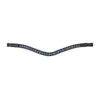 Frontal deux tons Shires Velociti Gara Noir / bleu