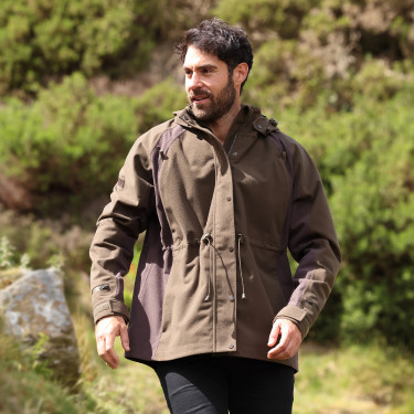 Veste zippée Heritage unisexe Shires Aubrion Olive foncé Kaki
