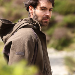Veste zippée Heritage unisexe Shires Aubrion Olive foncé Kaki