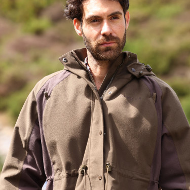 Veste zippée Heritage unisexe Shires Aubrion Olive foncé Kaki