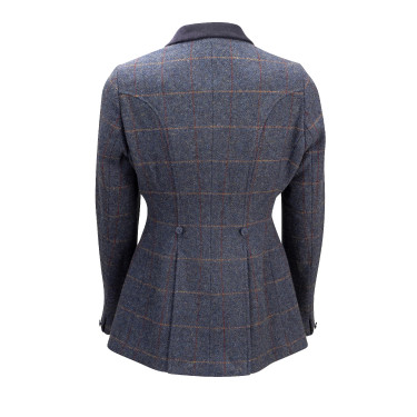 Veste Saratoga Shires Aubrion femme Carreaux genévrier marine Motifs