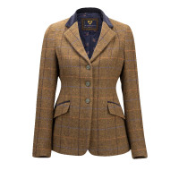 Veste Saratoga Shires Aubrion femme Carreaux genévrier marine Motifs