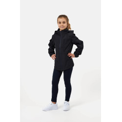 Veste imperméable Horze Fiora capuche escamotable Young Rider Veste imperméable Horze Fiora capuche escamotable Young Rider