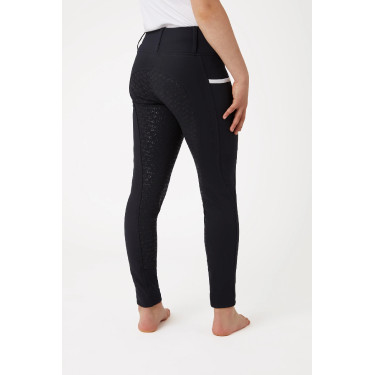 Leggings d'équitation taille haute silicone enfant Horze Leggings d'équitation taille haute silicone enfant Horze