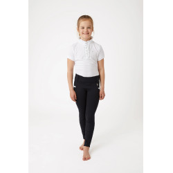 Leggings d'équitation taille haute silicone enfant Horze Leggings d'équitation taille haute silicone enfant Horze