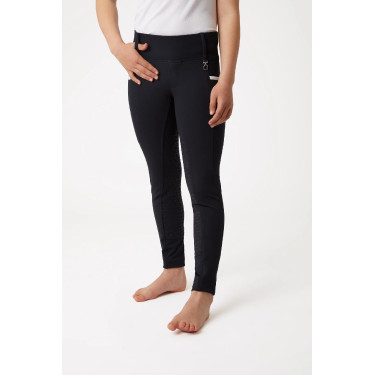 Leggings d'équitation taille haute silicone enfant Horze Leggings d'équitation taille haute silicone enfant Horze