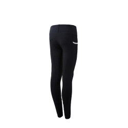 Leggings d'équitation taille haute silicone enfant Horze Leggings d'équitation taille haute silicone enfant Horze