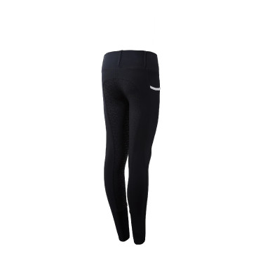 Leggings d'équitation taille haute silicone enfant Horze Leggings d'équitation taille haute silicone enfant Horze