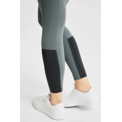 Pantalon d'équitation Horze Evelyn fond intégral femme Balsam green Vert