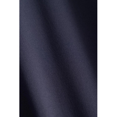 Legging thermique enfant à fond intégral Horze Greta JR Marine seaborne Blanc