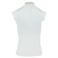 Polo Equithème Brussels Blanc