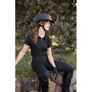 Polo d'équitation femme B Vertigo Giselle bicolore Polo d'équitation femme B Vertigo Giselle bicolore