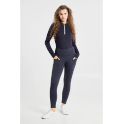 Legging d’équitation hiver femme Horze Greta, fond intégral