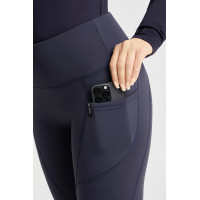 Legging thermique fond intégral femme Horze Greta Marine foncé Bleu Legging thermique fond intégral femme Horze Greta Marine foncé Bleu