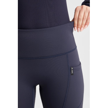 Legging d’équitation hiver femme Horze Greta, fond intégral