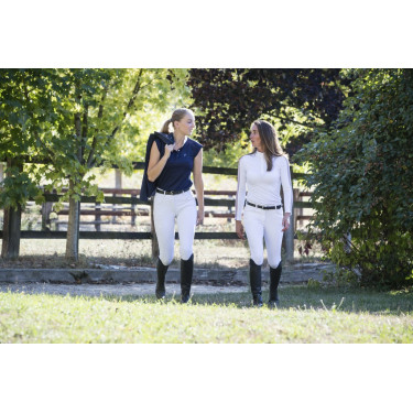 Polo Equithème Brussels avec strass Polo Equithème Brussels avec strass