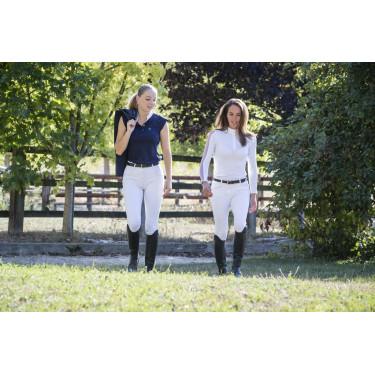 Polo Equithème Brussels avec strass Polo Equithème Brussels avec strass