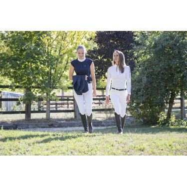 Polo Equithème Brussels avec strass Polo Equithème Brussels avec strass