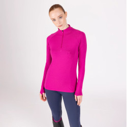 Sous-couche équitation manches longues Aubrion React UPF50+